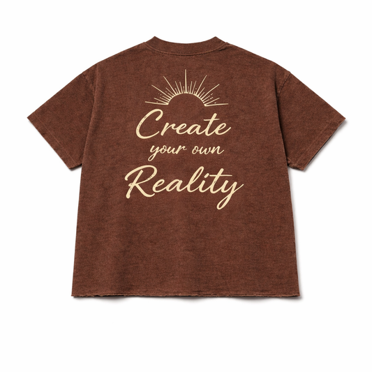 Create Your Own Reality Boxy Tee