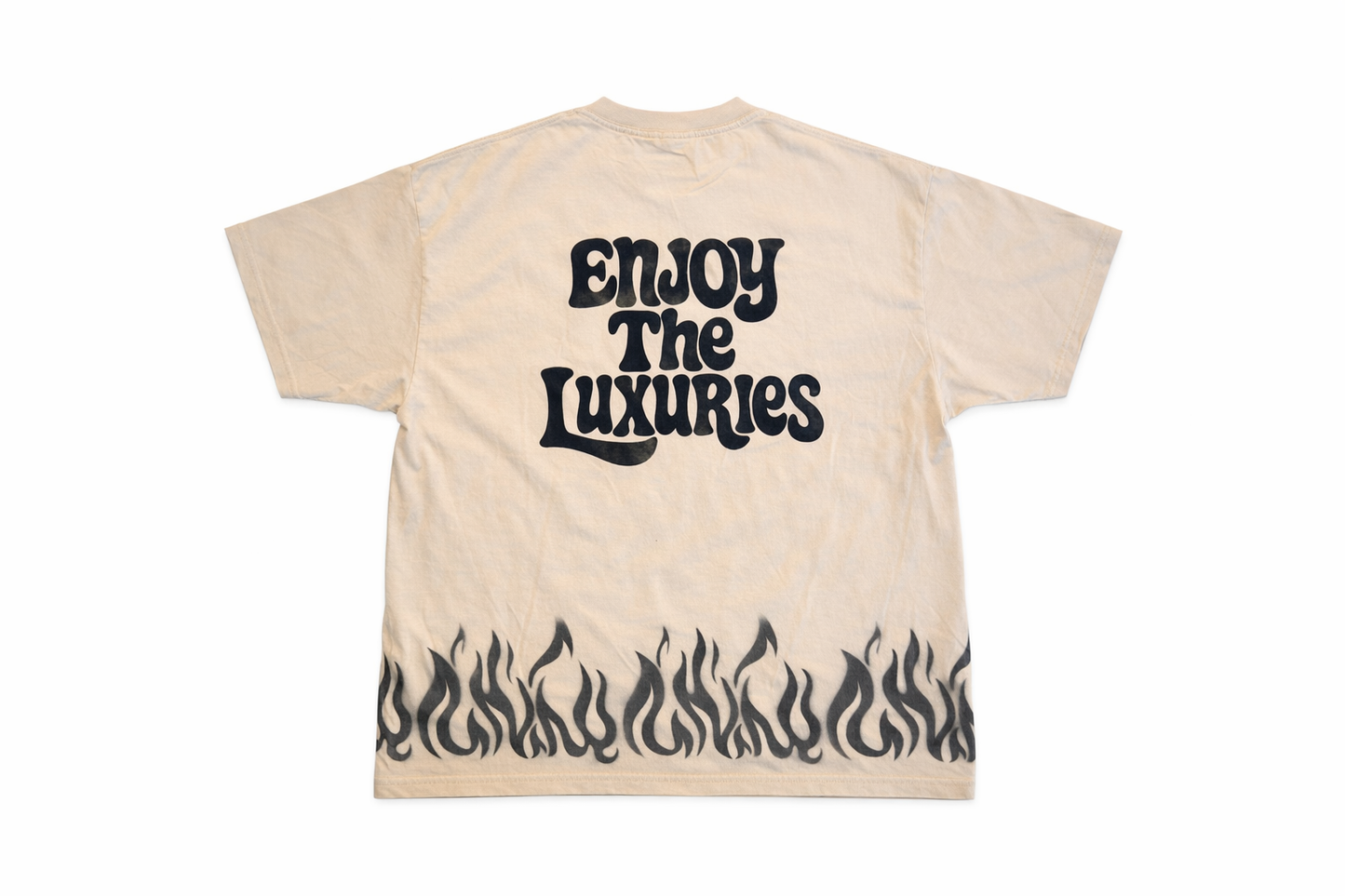 Enjoy The Luxuries Flame Edition Box Tee