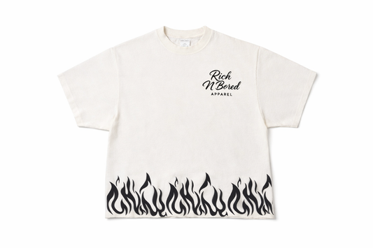 Enjoy The Luxuries Flame Edition Box Tee